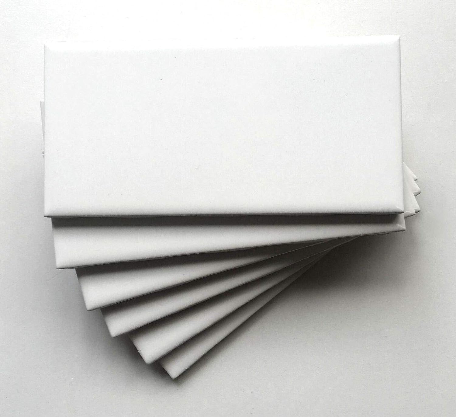 3x6 Essential White Matte Satin Finish Ceramic Subway Tile Wall Backsplash Made in USA (100)