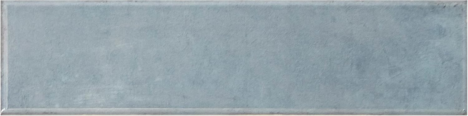 MSI Renzo Denim 3 Inch x 12 Inch Glossy Ceramic Subway Tile for Bathroom, Kitchen Backsplash, Accent Wall, and Shower