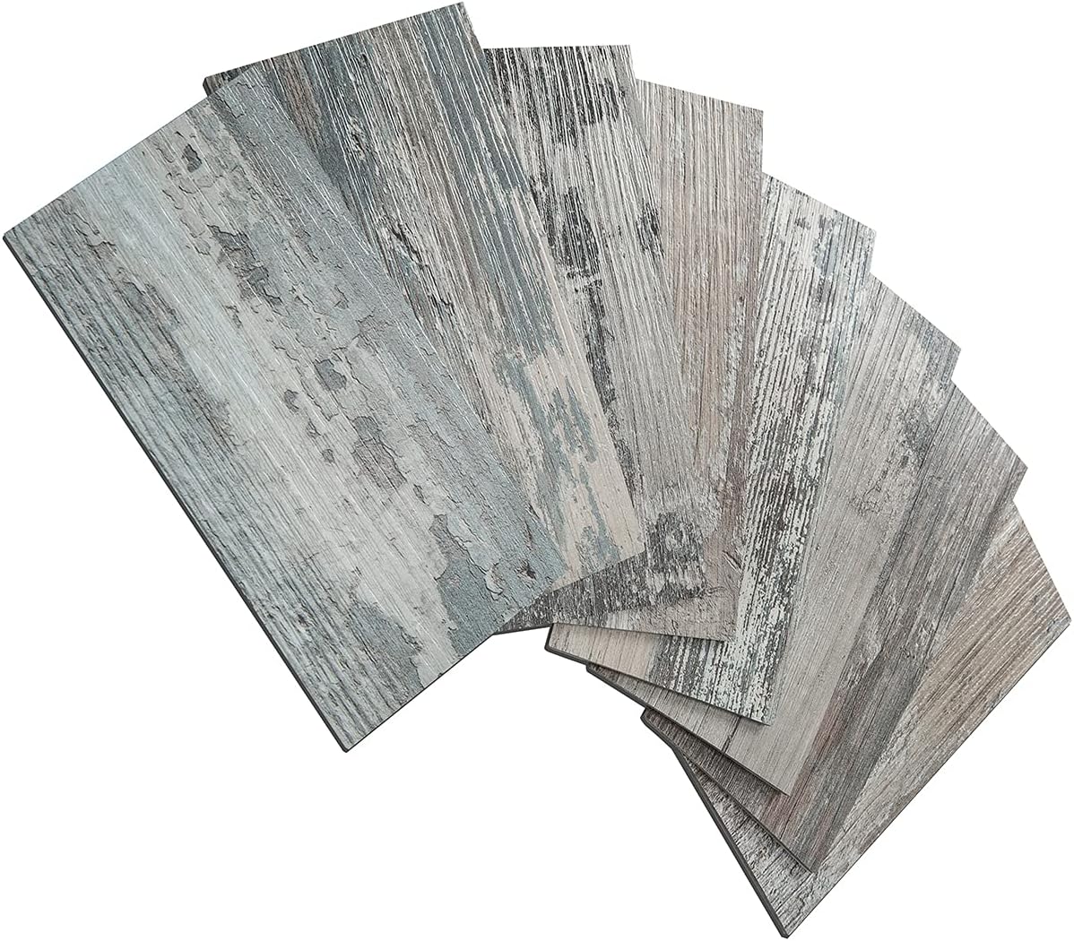 AULIGET 100-Piece Polished White Thick PVC Peel and Stick Backsplash, 3" x 6" Waterproof Subway Tile Peel and Stick Wall Tiles for Kitchen & Bathroom