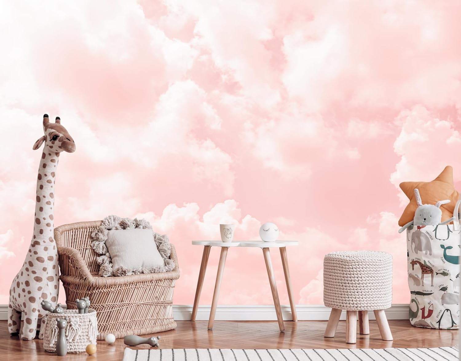 3D Relief Floral Wall Mural Wallpaper for Living Room Bedroom (Not Peel n' Stick)