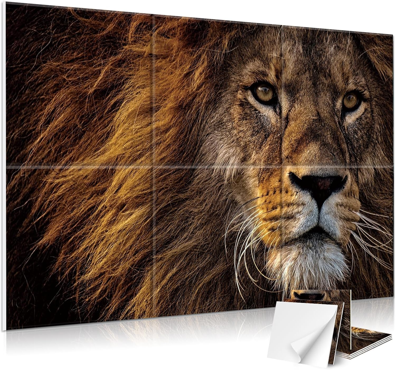 JBER Acoustical Wall Panels, 72×48 Inches Art Acoustic Panels, Decorative Acoustic Panels, Sound Absorbing Wall Art, Acoustic Wall Panels for Studio,Home & Living Room(Lake of the Sky)