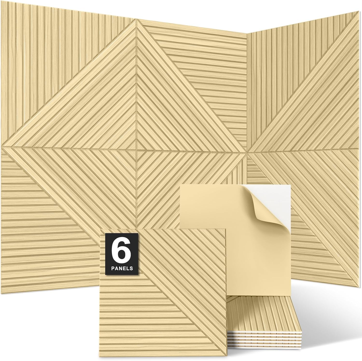 JBER Acoustical Wall Panels, 72×48 Inches Art Acoustic Panels, Decorative Acoustic Panels, Sound Absorbing Wall Art, Acoustic Wall Panels for Studio,Home & Living Room(Lake of the Sky)